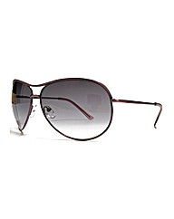 Viva La Diva Wrap Aviator Sunglasses
