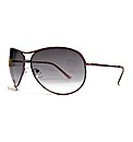 Viva La Diva Wrap Aviator Sunglasses