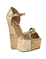 Schuh Lexie Knot Bar Wedge Cracked