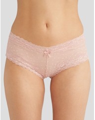My Angel Mesh With Lace Trim Thong