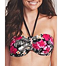 Flora Underwired Bandeau Bikini Top