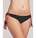 Flamenco Rose Tie Side Brief