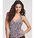 Mauritius Underwired Halter Tankini Top