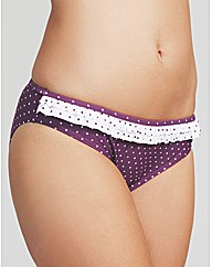 Rose Frill Bikini Brief