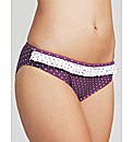 Rose Frill Bikini Brief