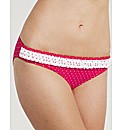 Rose Frill Bikini Brief