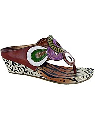 Riva Rosa Ladies Wedge Toe Post