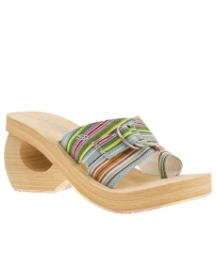 Skechers Spirals Stripe Toe Loop