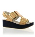 Marta Jonsson multi leather wedge