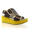 Marta Jonsson multi leather wedge
