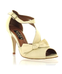 Marta Jonsson cream leather sandal