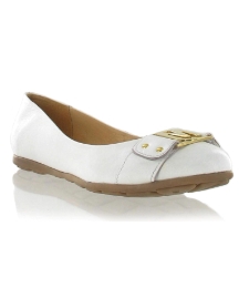 Marta Jonsson white leather pump