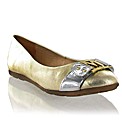 Marta Jonsson metallic leather pump