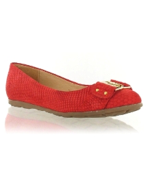 Marta Jonsson orange leather pump