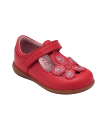 Start-rite April Red Leather Fit G Shoes