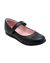 Start-rite Odette Black Leather Fit E