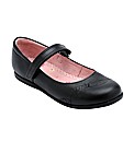 Start-rite Odette Black Leather Fit E