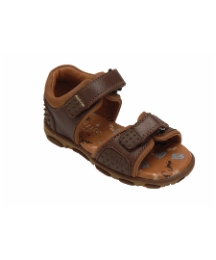 Start-rite Nugget Brown Fit F Sandal