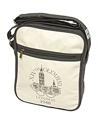 London Vintage Olympic A4 Shoulder Bag