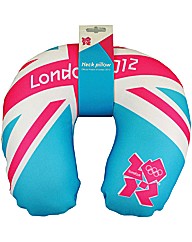 London 2012 Olympic Microbead Neck Rest