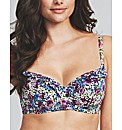 Cherie Floral Underwired Bikini Top