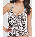Sahara Underwired Halter Tankini Top