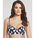 Sail Away Padded Sweetheart Bikini Top