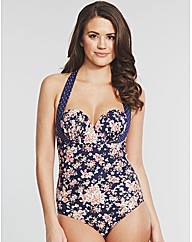 Prairie Girl Underwired Halter Swimsuit