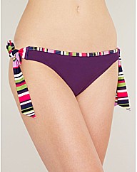 Purple Haze Tie Side Bikini Brief