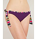 Purple Haze Tie Side Bikini Brief