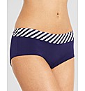 Preppy Stripe Bikini Short