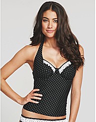 Rose Underwired Tankini Top