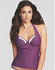 Rose Underwired Tankini Top