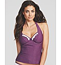 Rose Underwired Tankini Top