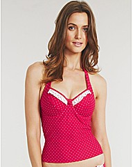 Rose Underwired Tankini Top