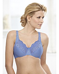 Natural Wire - Satin and Lace Bra