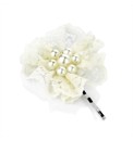 Lace / Faux Pearl Colour Pin