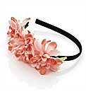 Peach Tone Flower Headband