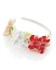 Peach Tone Flower Headband