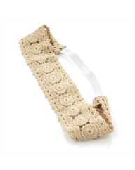 Light Brown Lace Stretch Headwrap