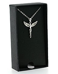 Crystal Angel Pendant
