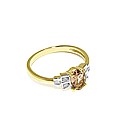 9ct Yellow Gold Bow Style Ring