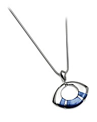 Silver Cats Eye Pendant