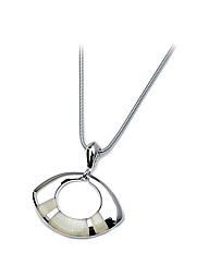 Silver Cats Eye Pendant