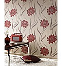 Superfresco Texture Poppy Wallpaper