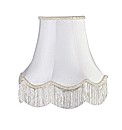 Faux Silk Ivory Lamp Shade - 30cm