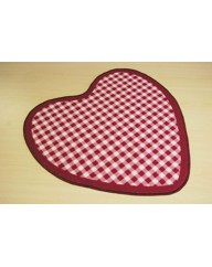 GINGHAM HEART PLAYMAT