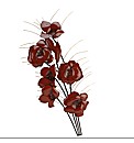 Juliana Home Living Metal Wall Art Poppy