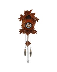 Wooden case Qtz Cuckoo Clock - Small