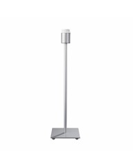 2 Large Grey Square Table Lamp Bases